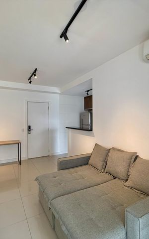 Apartamento para alugar com 51m², 1 quarto e 1 vagaSala