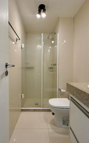 Apartamento para alugar com 51m², 1 quarto e 1 vagaBanheiro 