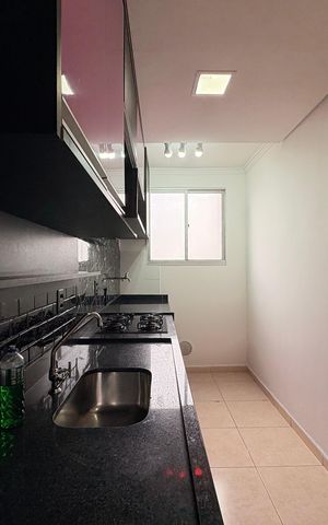 Apartamento à venda com 50m², 2 quartos e 2 vagas Apartamento à venda com 50m², 2 quartos e 2 vagasCozinha