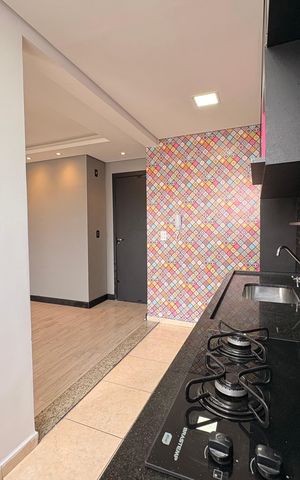Apartamento à venda com 50m², 2 quartos e 2 vagas Apartamento à venda com 50m², 2 quartos e 2 vagasCozinha
