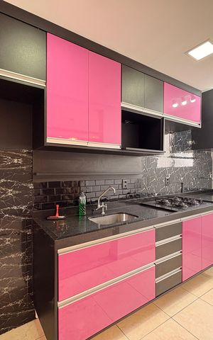 Apartamento à venda com 50m², 2 quartos e 2 vagas Apartamento à venda com 50m², 2 quartos e 2 vagasCozinha
