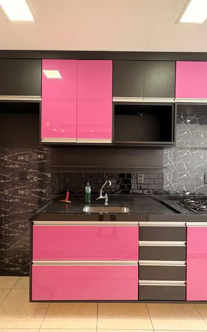 Apartamento à venda com 50m², 2 quartos e 2 vagas Apartamento à venda com 50m², 2 quartos e 2 vagasCozinha