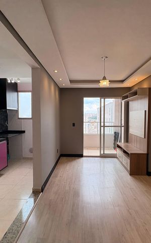 Apartamento à venda com 50m², 2 quartos e 2 vagas Apartamento à venda com 50m², 2 quartos e 2 vagasSala