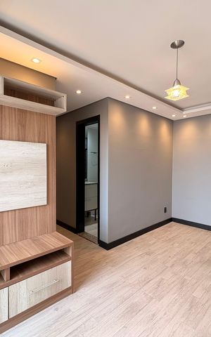 Apartamento à venda com 50m², 2 quartos e 2 vagas Apartamento à venda com 50m², 2 quartos e 2 vagasSala