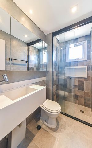 Apartamento à venda com 66m², 2 quartos e 1 vagaBanheiro 2