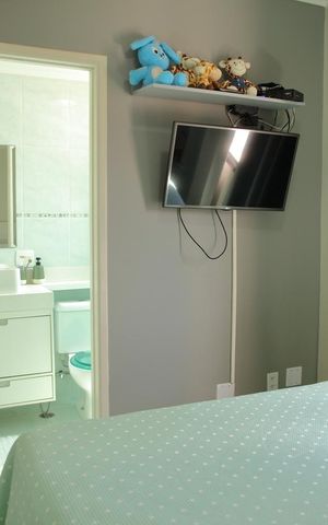 Apartamento à venda com 72m², 3 quartos e 2 vagasSuíte