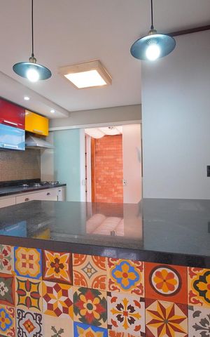 Casa de condomínio para alugar com 140m², 3 quartos e 2 vagasCozinha 