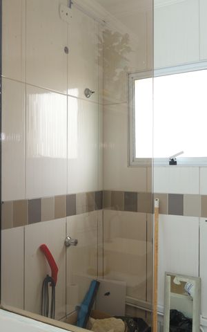 Casa de condomínio à venda com 80m², 2 quartos e 1 vagaBanheiro da Suíte