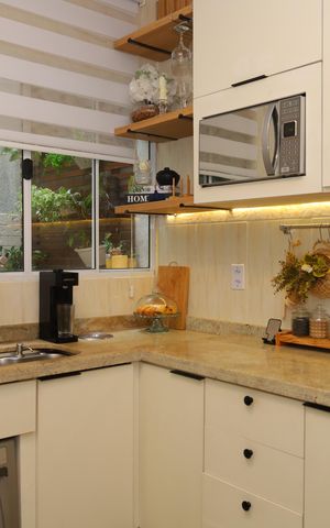 Casa de condomínio à venda com 80m², 2 quartos e 1 vagaCozinha