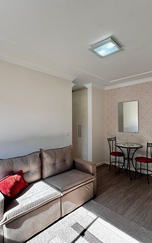 Apartamento à venda com 47m², 1 quarto e 1 vaga Apartamento à venda com 47m², 1 quarto e 1 vagaSala