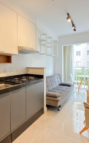 Apartamento para alugar com 30m², 1 quarto e sem vaga Apartamento para alugar com 30m², 1 quarto e sem vagaSala/Cozinha