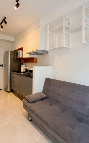 Apartamento para alugar com 30m², 1 quarto e sem vaga Apartamento para alugar com 30m², 1 quarto e sem vagaSala/Cozinha