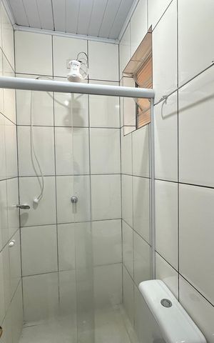 Studio para alugar com 37m², 1 quarto e sem vaga Studio para alugar com 37m², 1 quarto e sem vagaBanheiro