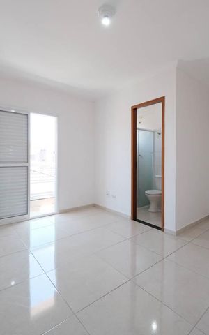 Casa de condomínio à venda com 83m², 2 quartos e 2 vagasSuíte 1
