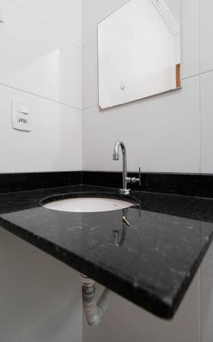 Casa de condomínio à venda com 83m², 2 quartos e 2 vagasBanheiro da Suíte 2