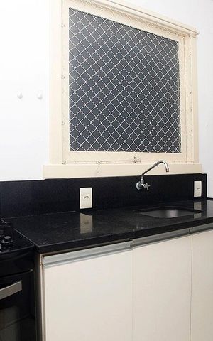 Apartamento à venda com 45m², 1 quarto e sem vagaCozinha + Área de Serviço