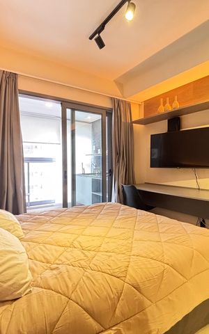 Studio para alugar com 31m², 1 quarto e 1 vaga Studio para alugar com 31m², 1 quarto e 1 vagaStudio