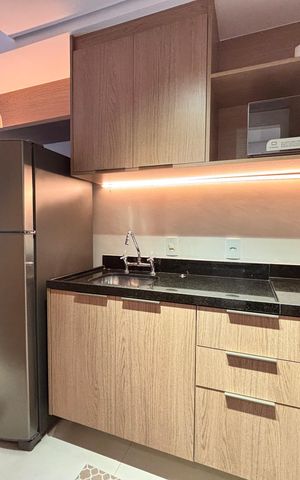 Studio para alugar com 31m², 1 quarto e 1 vaga Studio para alugar com 31m², 1 quarto e 1 vagaStudio
