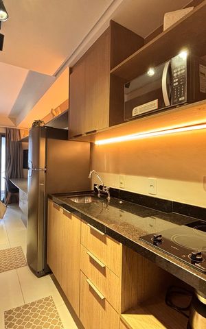 Studio para alugar com 31m², 1 quarto e 1 vaga Studio para alugar com 31m², 1 quarto e 1 vagaStudio