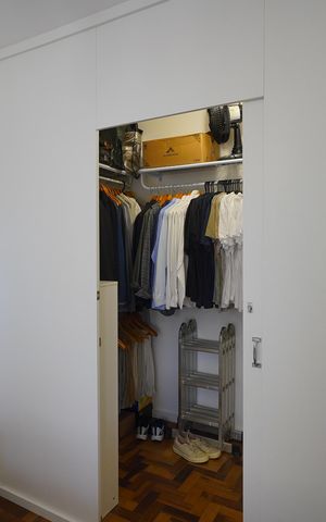 Apartamento à venda com 52m², 2 quartos e sem vagaCloset  do quarto 2