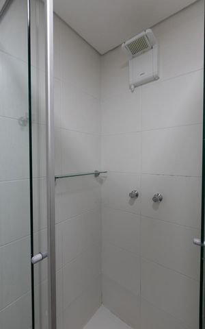 Studio para alugar com 32m², 1 quarto e sem vaga Studio para alugar com 32m², 1 quarto e sem vagaBanheiro