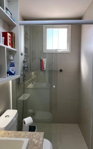 Apartamento para alugar com 83m², 2 quartos e 2 vagas Apartamento para alugar com 83m², 2 quartos e 2 vagasBanheiro da Suíte