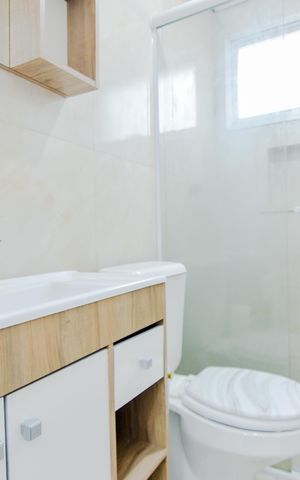 Apartamento para alugar com 55m², 2 quartos e 1 vagaBanheiro