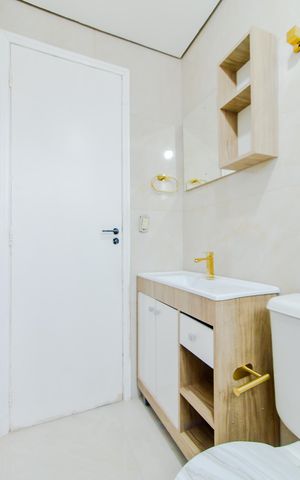 Apartamento para alugar com 55m², 2 quartos e 1 vagaBanheiro