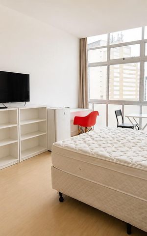Studio para alugar com 26m², 1 quarto e sem vaga Studio para alugar com 26m², 1 quarto e sem vagaStudio