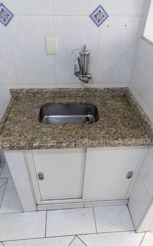 Apartamento à venda com 57m², 1 quarto e sem vagaCozinha