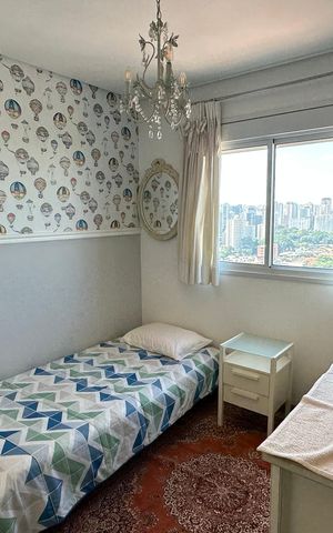 Apartamento à venda com 119m², 3 quartos e 2 vagas Apartamento à venda com 119m², 3 quartos e 2 vagasQuarto 2