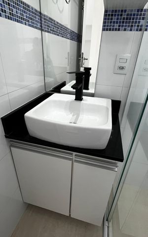 Apartamento para alugar com 66m², 3 quartos e 2 vagas Apartamento para alugar com 66m², 3 quartos e 2 vagasBanheiro da Suíte
