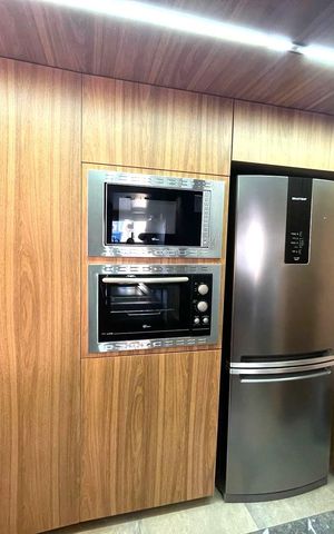 Apartamento à venda com 65m², 1 quarto e 2 vagasCozinha