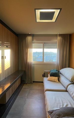 Apartamento à venda com 65m², 1 quarto e 2 vagasSala