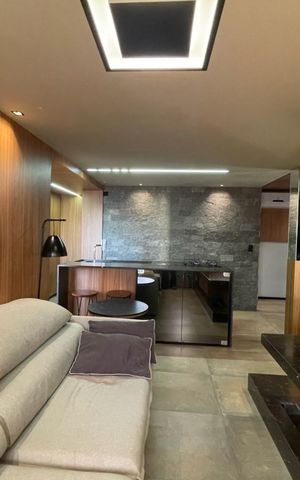 Apartamento à venda com 65m², 1 quarto e 2 vagasSala