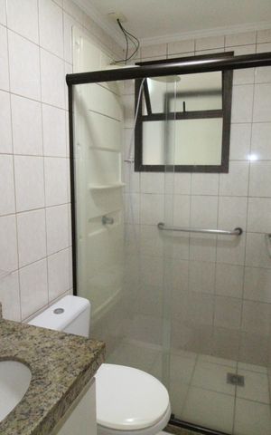 Apartamento para alugar com 85m², 3 quartos e 2 vagasBanheiro Social