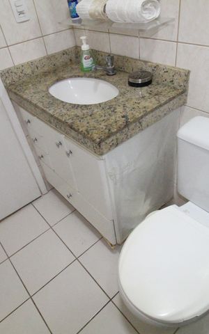 Apartamento para alugar com 85m², 3 quartos e 2 vagasBanheiro Social