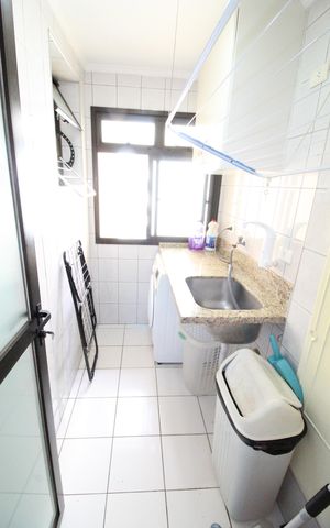 Apartamento para alugar com 85m², 3 quartos e 2 vagasÁrea de Serviço
