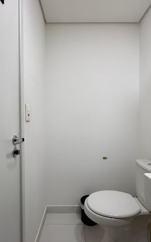 Studio para alugar com 22m², 1 quarto e sem vaga Studio para alugar com 22m², 1 quarto e sem vagaBanheiro