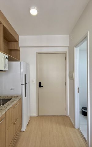 Studio para alugar com 22m², 1 quarto e sem vaga Studio para alugar com 22m², 1 quarto e sem vagaCozinha