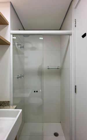 Studio para alugar com 22m², 1 quarto e sem vaga Studio para alugar com 22m², 1 quarto e sem vagaBanheiro