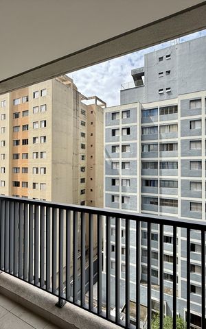 Studio para alugar com 22m², 1 quarto e sem vaga Studio para alugar com 22m², 1 quarto e sem vagaSacada
