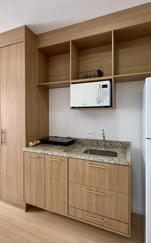 Studio para alugar com 22m², 1 quarto e sem vaga Studio para alugar com 22m², 1 quarto e sem vagaCozinha