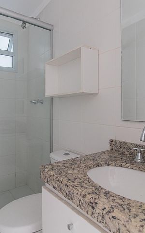 Apartamento para alugar com 80m², 3 quartos e 2 vagasBanheiro Social