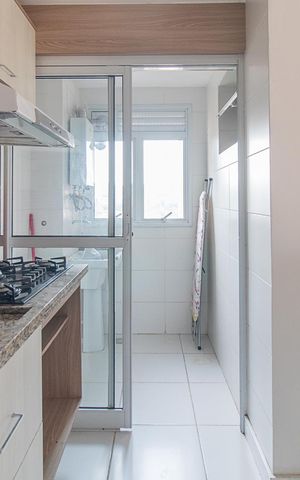 Apartamento para alugar com 80m², 3 quartos e 2 vagasCozinha e Área de Serviço