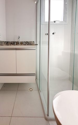 Apartamento para alugar com 66m², 2 quartos e 2 vagasBanheiro Social