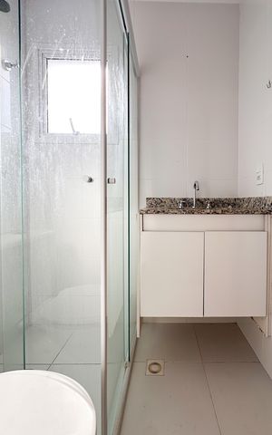 Apartamento para alugar com 66m², 2 quartos e 2 vagas Apartamento para alugar com 66m², 2 quartos e 2 vagasBanheiro da Suíte