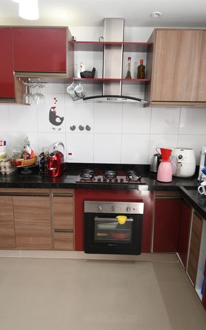 Apartamento à venda com 75m², 2 quartos e 1 vagaCozinha