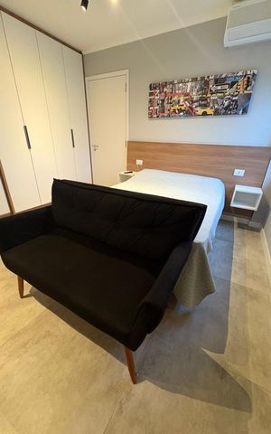 Apartamento para alugar com 25m², 1 quarto e sem vagaQuarto