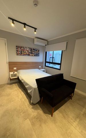 Apartamento para alugar com 25m², 1 quarto e sem vagaQuarto